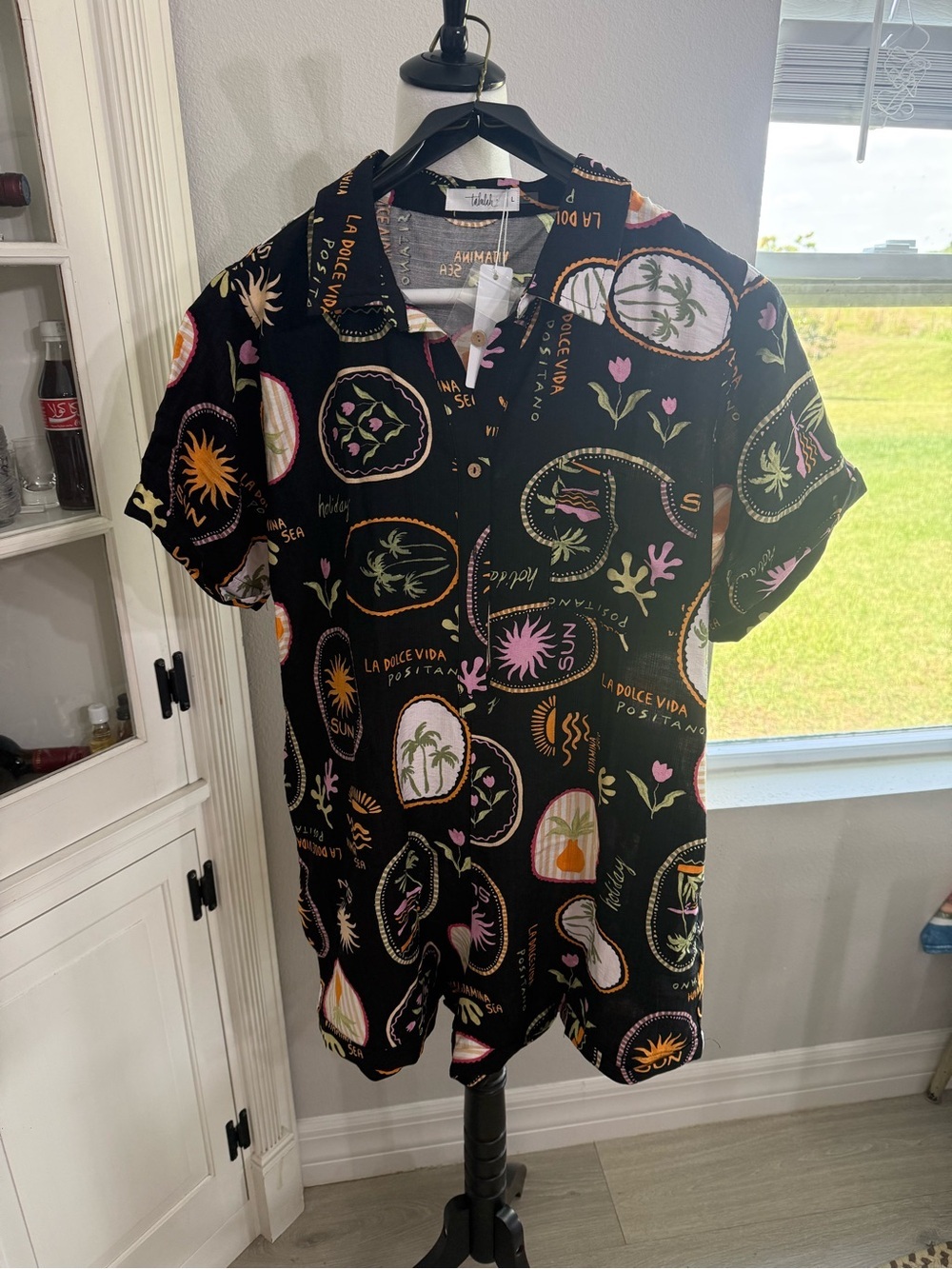 Talulah- Colorful Graphic Print Romper